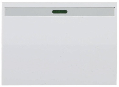 СВЕТОЗАР Эффект, без вставки и рамки, Одноклавишный выключатель (SV-54431-W)SV-54431-W