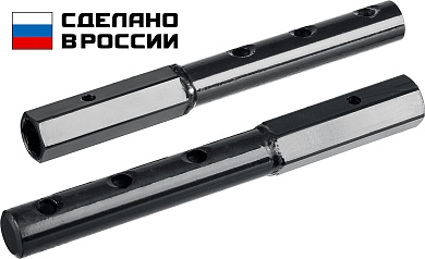 ЗУБР УД-2, НЕХ 23 - круг 30 мм, 2 шт., удлинитель (707107-2)707107-2