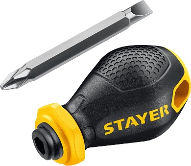 STAYER MaxFix PH2/SL6 32 мм, Переставная отвертка (2511)2511_z02