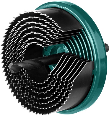 KRAFTOOL 7шт(25-62/18мм), кольцевая пила по дереву, сегментная, наборная: 25-32-38-45-50-56-62х18 мм29580-H7-18