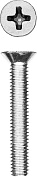 ЗУБР DIN 965, M4 x 30 мм, кл. пр. 4.8, винт с потайной головкой, цинк, 13 шт (303116-04-030)303116-04-030