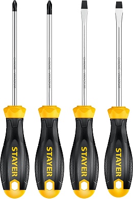 STAYER Hercules 4 предм., Набор отверток (2513-H4)2513-H4_z02