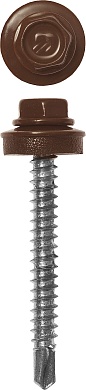 ЗУБР СКД 8017 80 х 4.8 мм, шок.-коричн., кровельный саморез, 140 шт (4-300315-48-080-8017)4-300315-48-080-8017 ЗУБР СКД 8017 80 х 4.8 мм, шок.-коричн., кровельный саморез, 140 шт (4-300315-48-080-8017)4-300315-48-080-8017