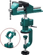 KRAFTOOL PRECISION 75 мм, Шарнирно-поворотные тиски (32711-75)32711-75 KRAFTOOL PRECISION 75 мм, Шарнирно-поворотные тиски (32711-75)32711-75